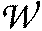 W